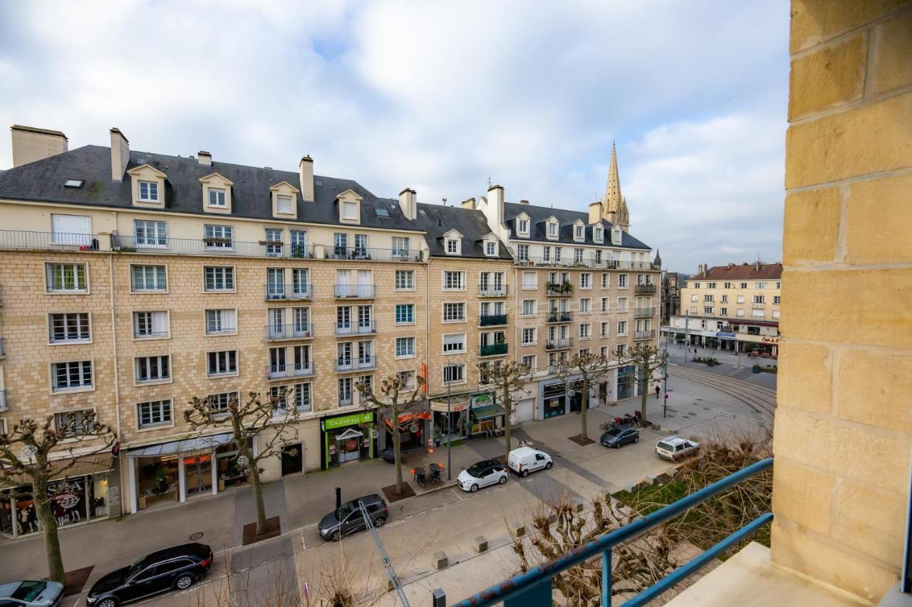 Hotel Du Chateau Caen Exterior foto